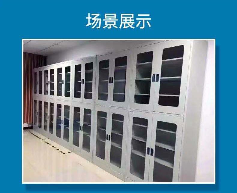 山東實驗室全鋼藥品柜，玻璃器皿柜試劑存儲柜