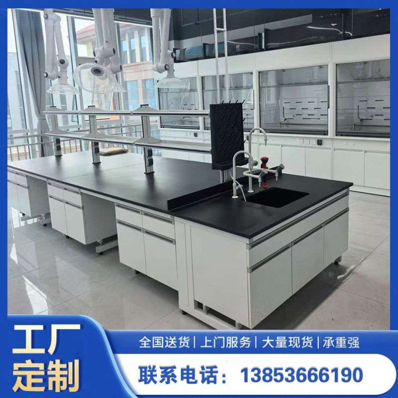 實(shí)驗(yàn)室家具工作臺(tái)鋼木試驗(yàn)臺(tái)全鋼化學(xué)實(shí)驗(yàn)桌